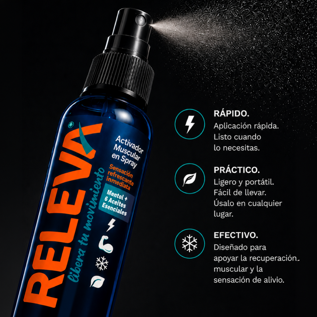RELEVA® | activador muscular en spray
