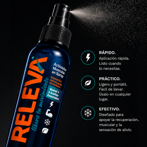 RELEVA® | activador muscular en spray